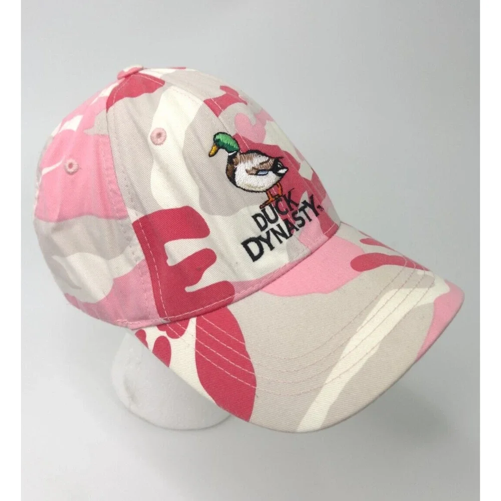 Duck Dynasty Pink Camo Camoflauge Unisex Hat Cap Adjustable Strapback